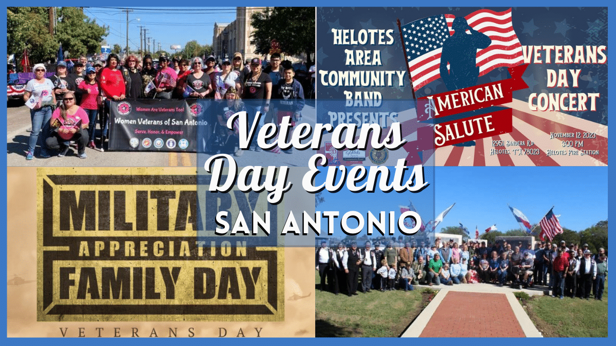 Fun Veterans Day Events San Antonio 2023 Parades, Concerts